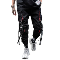 Casual Ribbon Cyberpunk Pants