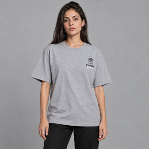 Casual Short Sleeve Y2K Tee – worn by a woman