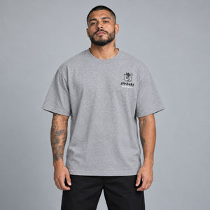 Casual Short Sleeve Y2K Tee – worn by a man