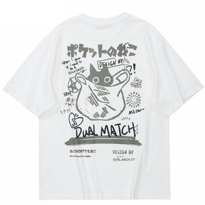 Casual Short Sleeve Y2K Tee