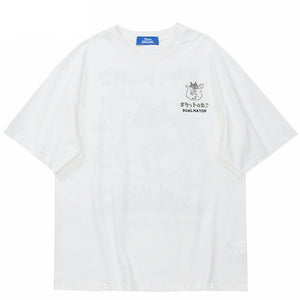 Casual Short Sleeve Y2K Tee