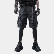 Casual-Sport-Shorts mit Knielänge