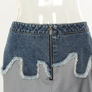 Casual Straight Skirts Y2K