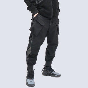 Casual Zipper Cyberpunk Pants