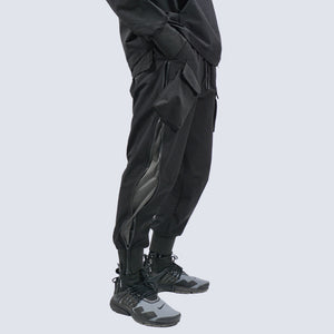 Casual Zipper Cyberpunk Pants