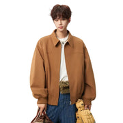 Casual Zipper Menswear Y2K Jacket