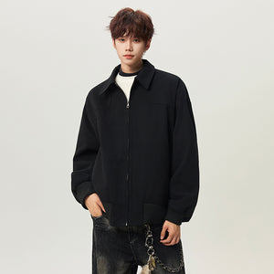 Casual Zipper Menswear Y2K Jacket