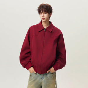 Casual Zipper Menswear Y2K Jacket