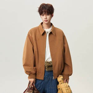 Casual Zipper Menswear Y2K Jacket