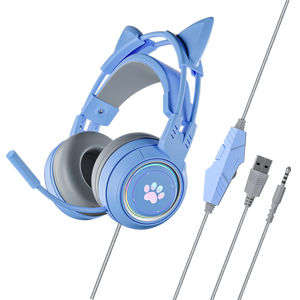 Cat Ear Gaming Cyberpunk Headset — photo 10