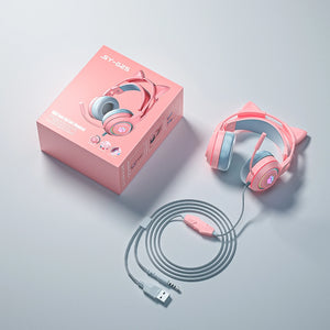 Cat Ear Gaming Cyberpunk Headset — photo 6