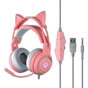 Cat Ear Gaming Cyberpunk Headset — photo 7