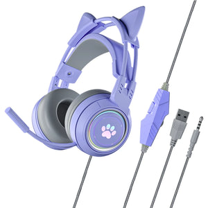 Cat Ear Gaming Cyberpunk Headset — photo 9
