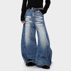 Cat Whiskers Y2K Jeans