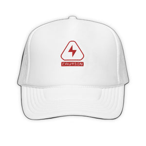 Caution Hat Sharp - product view on white background