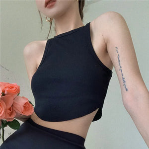 Cheap Sleeveless Crop Tops