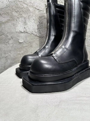 Chelsea Men Boots Black Gothic