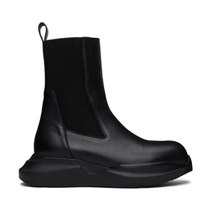 Chelsea Platform Black Boots Men