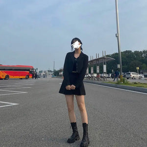 Chelsea Platform Boots White