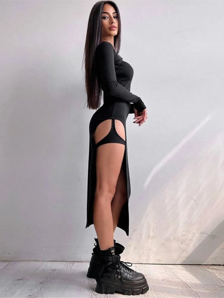 chest cut out dress Irish Cream Short, Tight & Curvy Mini Dress