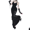 Chic Elegant Goth Dress
