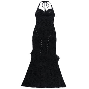 Chic Elegant Goth Dress