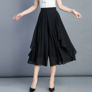 Chiffon Skirt Pants
