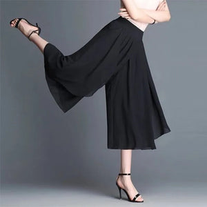 Chiffon Skirt Pants