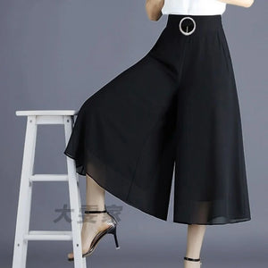 Chiffon Skirt Pants