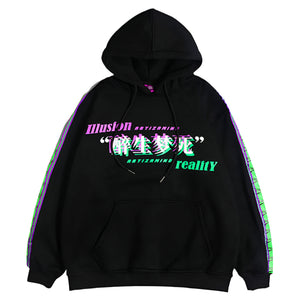 Chinese Character Y2k Hoodie