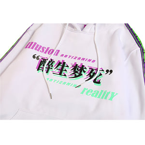 Chinese Character Y2k Hoodie