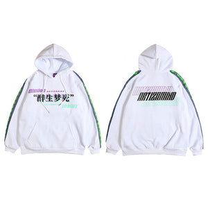 Chinese Character Y2k Hoodie