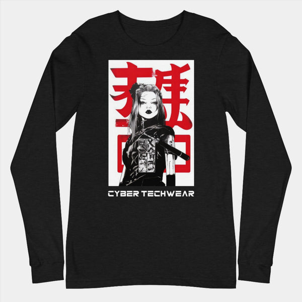 Chinese Long Sleeve Graphic Tees