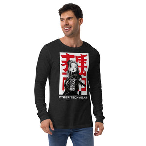 Chinese Long Sleeve Graphic Tees