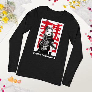 Chinese Long Sleeve Graphic Tees