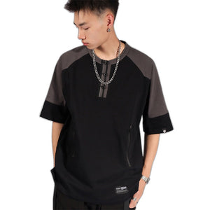 Chinese Techwear Shirt - product view on white background