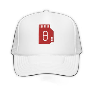 Chip Trucker Hats - product view on white background