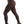 Chocolate Tie-Dye Scrunch Butt Leggings - product view on white background