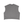Back of the grey tank laid flat, plain, with the wide armholes cut deep into the side seam