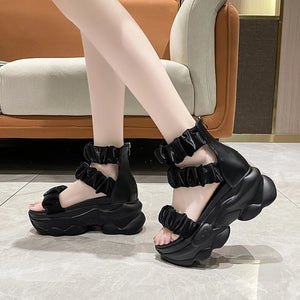 Chunky Black Sandal