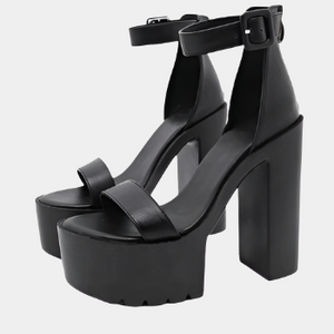 Chunky Heel Sandal