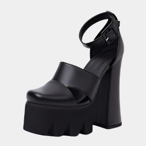 Chunky Heel Sandals Mule