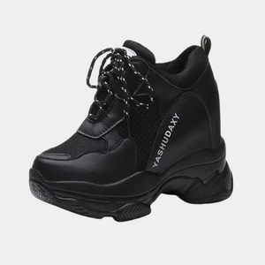 Chunky Platform Sneakers Black