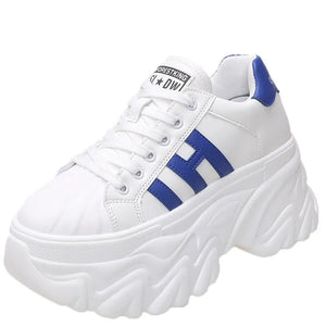Chunky Platform Sneakers White