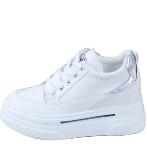 Chunky Platform White Sneakers