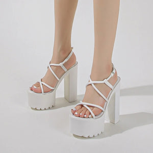 Chunky Sandal Heels