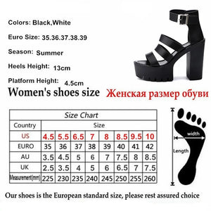 Chunky Sandals Ankle Strap