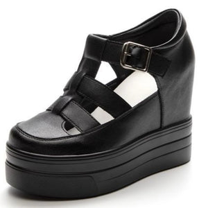 Chunky Sandals Buckle Fashion