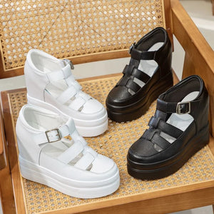 Chunky Sandals Buckle Fashion