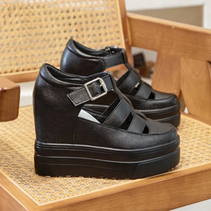 Chunky Sandals Buckle Fashion